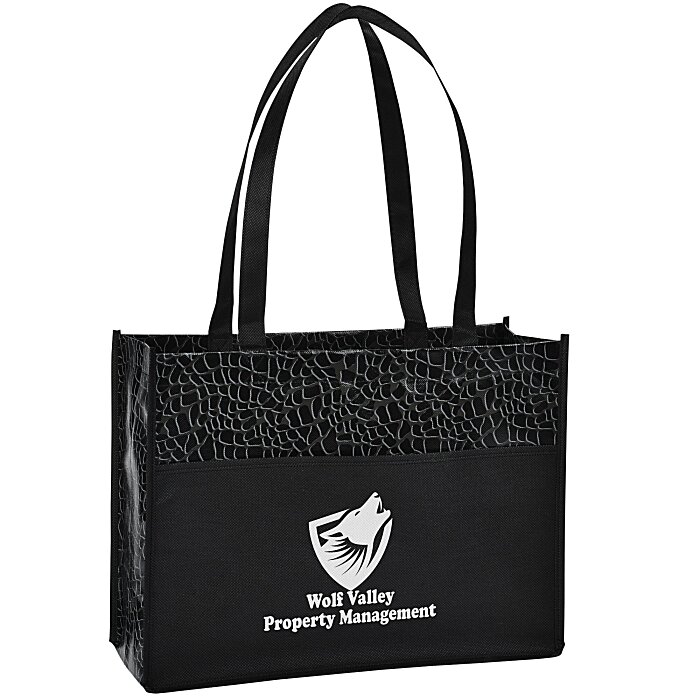 Custom Reptile Laminated Tote
