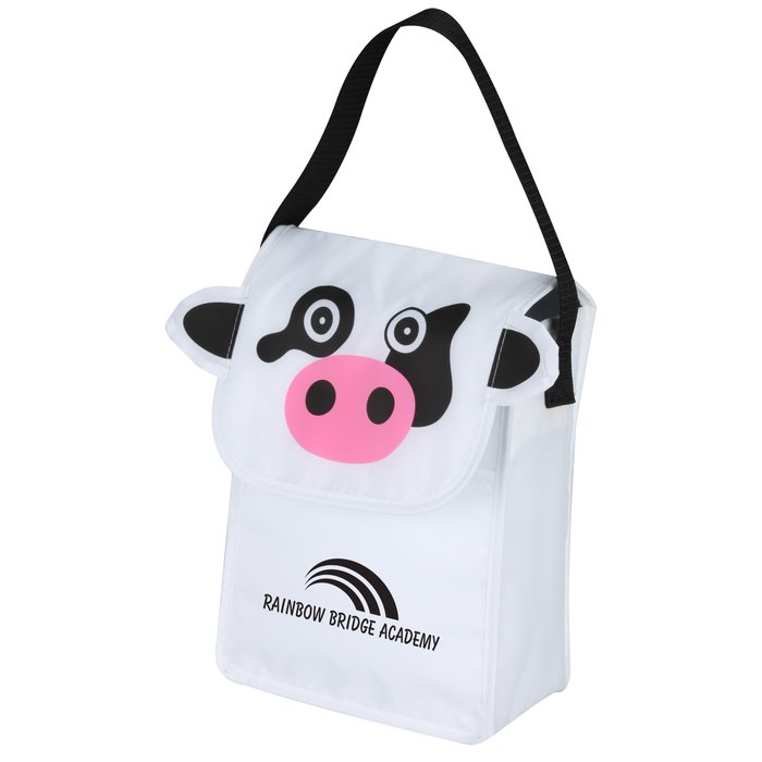 Custom Paws and Claws Lunch Bag - Cow