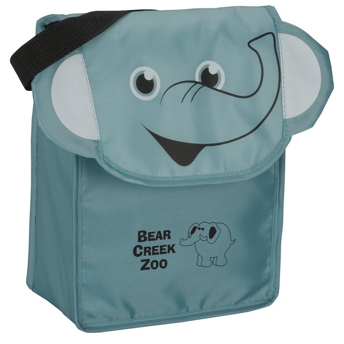 Custom Paws and Claws Lunch Bag - Elephant