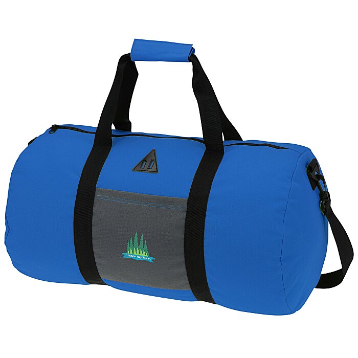 Custom Retro Barrel Duffel