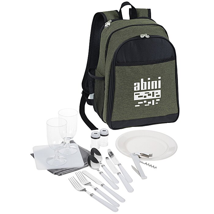 Custom Lakeside Backpack Picnic Set-Closeout