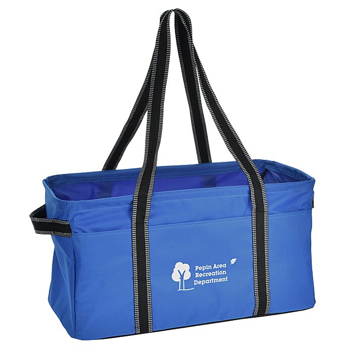 Custom Three Pocket Utility Tote
