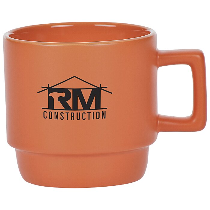Custom Totem Stackable Coffee Mug - 12 oz