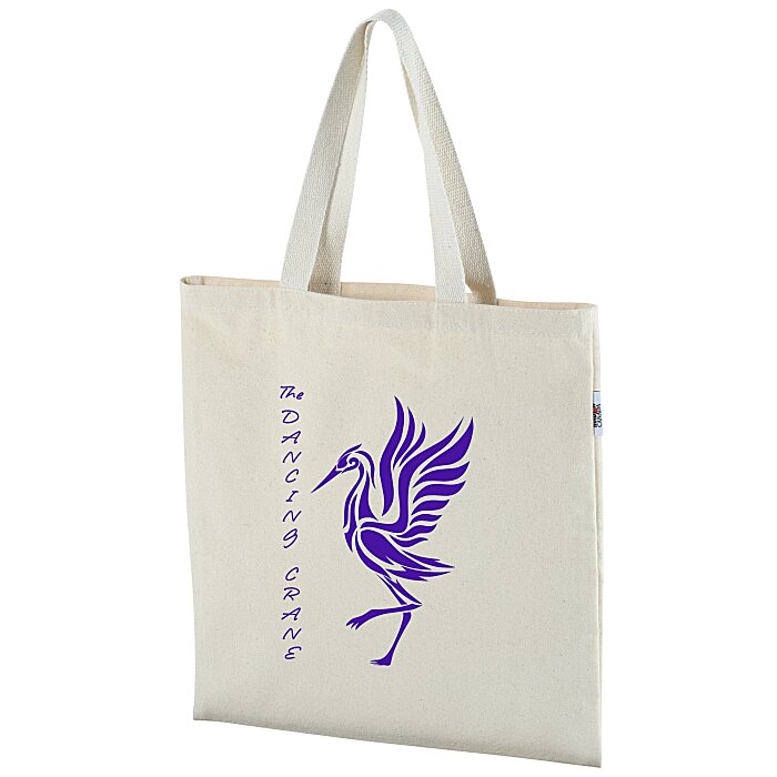 Custom Toronto 11 oz. Cotton Flat Tote