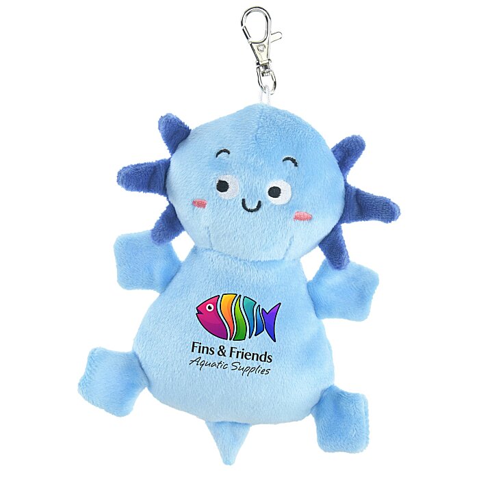 Custom Bag Charm Plush - Axolotl