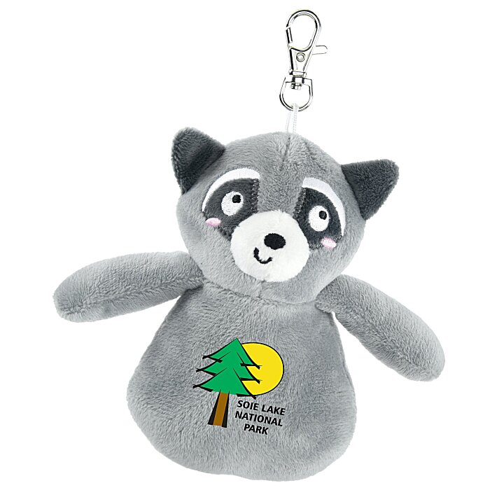Custom Bag Charm Plush - Racoon