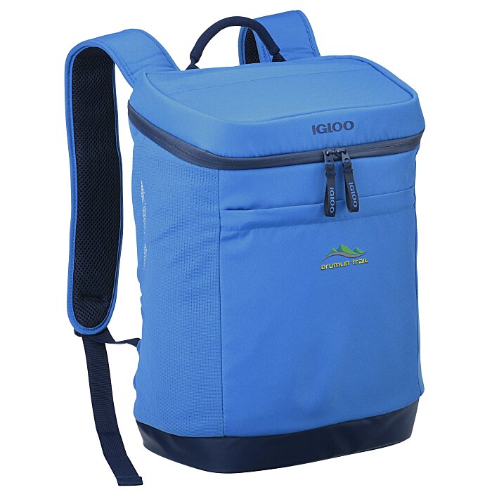 Custom Igloo Day Chiller 24-Can Backpack Cooler - Embroidered