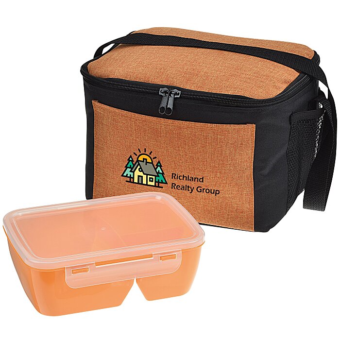 Custom Ridge Line Cooler Lunch To Go Set