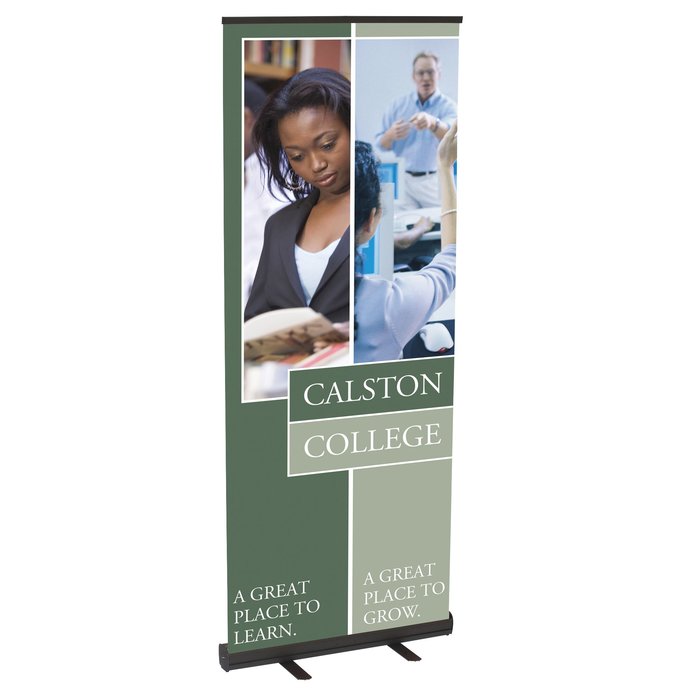Custom Economy Retractable Banner Display - 31 1/2 inches