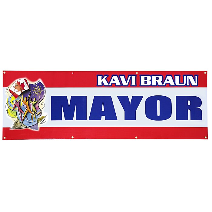 Custom Value Indoor Banner - 2' x 6'