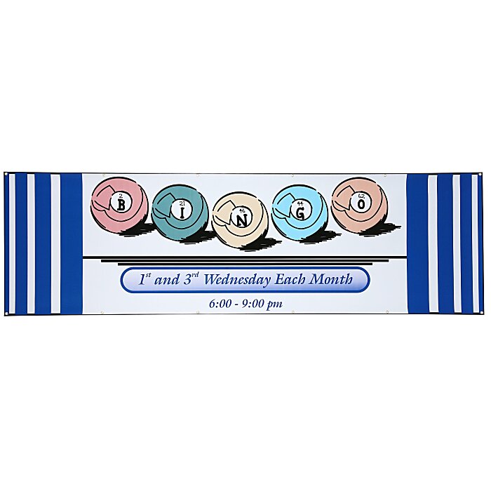 Custom Value Indoor Banner - 3' x 10'