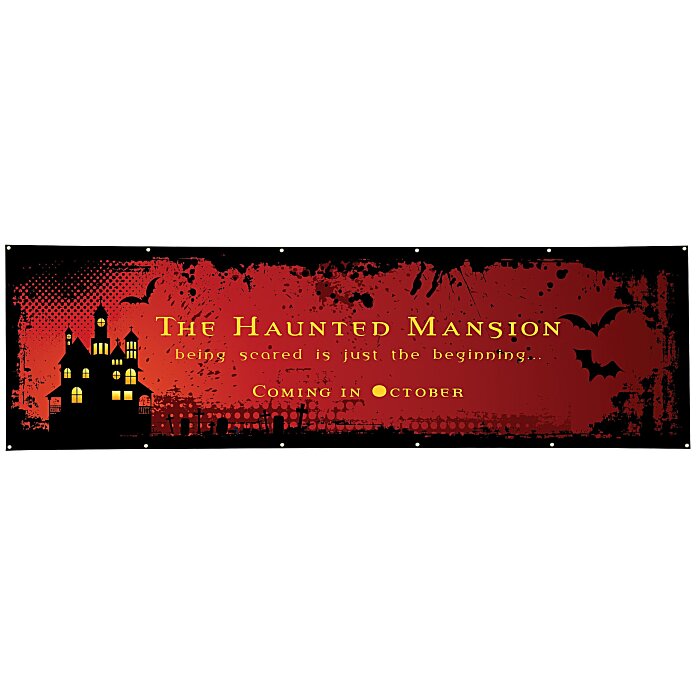 Custom Value Outdoor Banner - 3 feet x 10 feet
