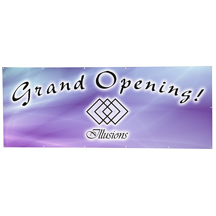 Custom Value Outdoor Banner - 4 feet x 10 feet