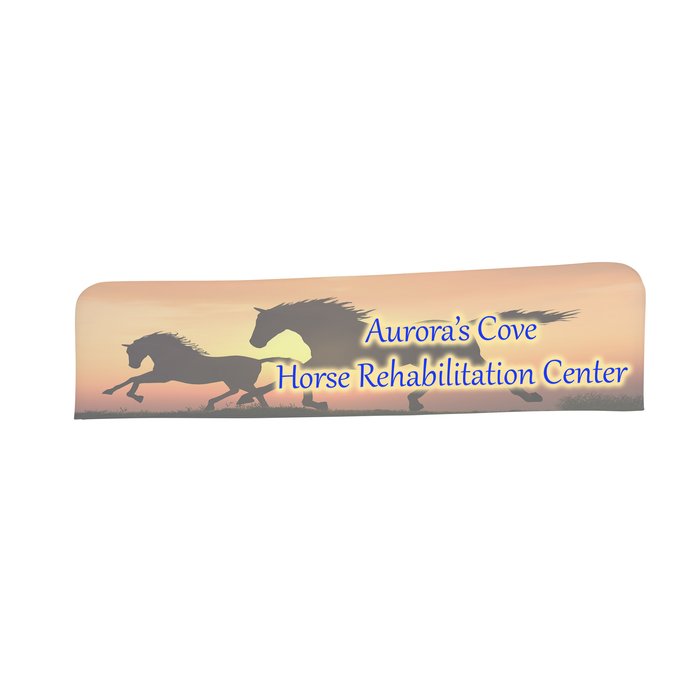 Custom Tabletop Banner System - 6 feet - Replacement Graphic