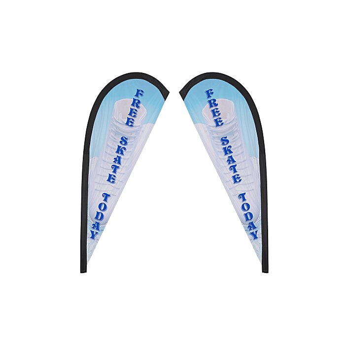 Custom Sail Sign - 6 feet - Two Sided - Replacement Graphic