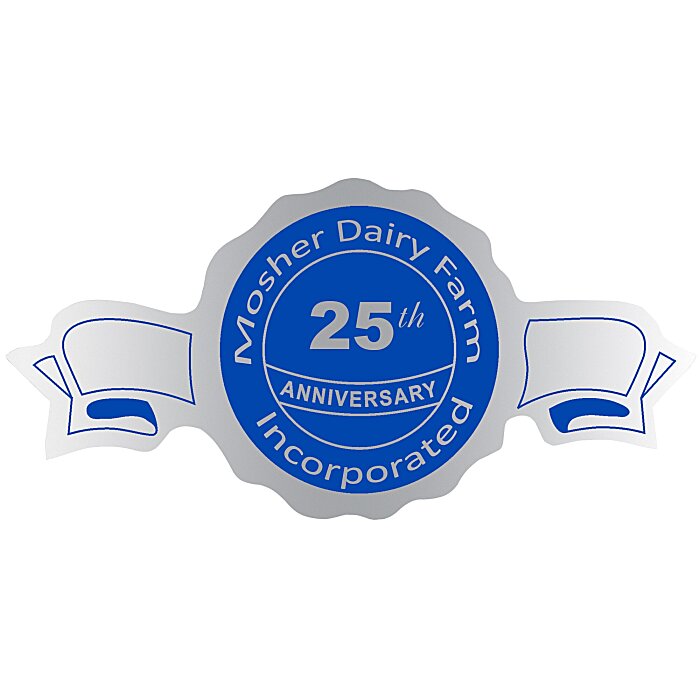 Custom Flat Seal by the Roll - Banner - 1-1/4