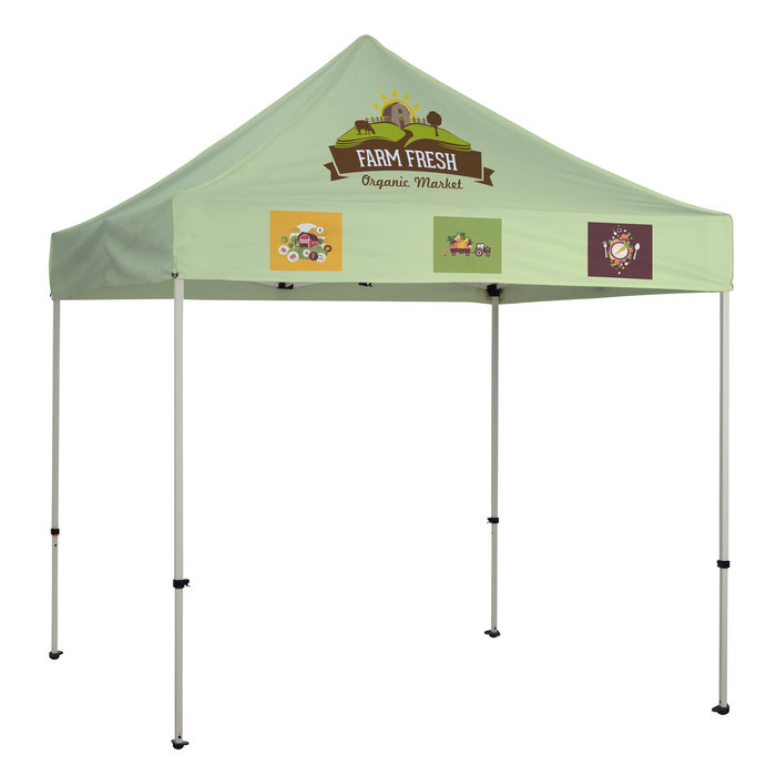 Custom Deluxe 8' Event Tent - Full Colour