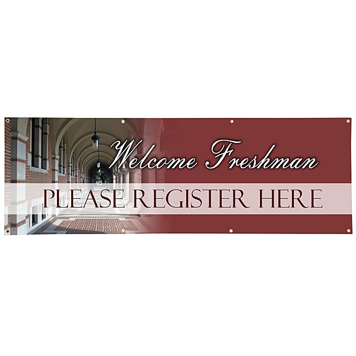 Custom Value Indoor Banner - 2' x 6' - 24 hr