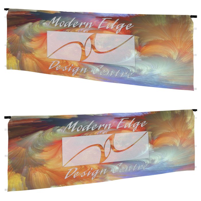 Custom Deluxe 10' Event Tent - Half Wall Kit - Two Sided - Full Colour