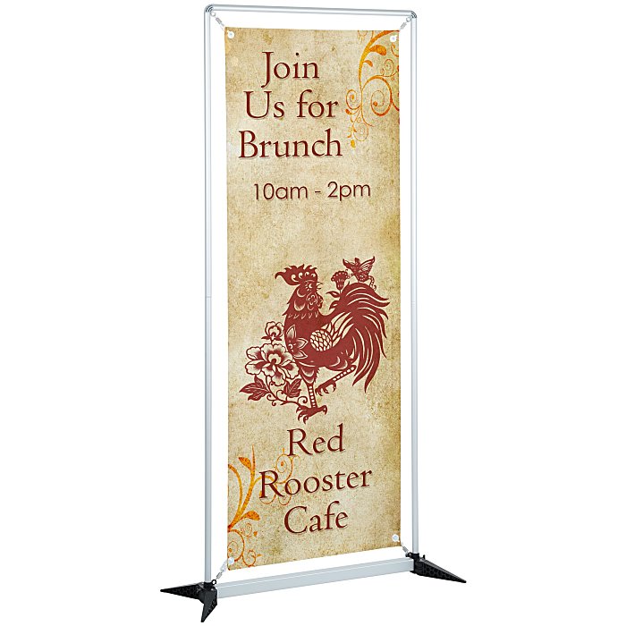 Custom FrameWorx Banner Stand - 27 1/2 inches