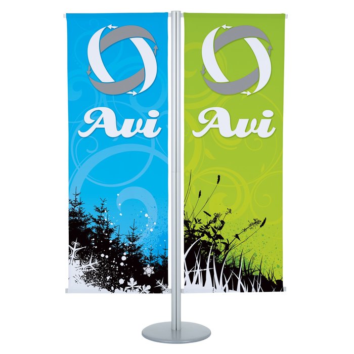 Custom Flex Banner - Two Banners