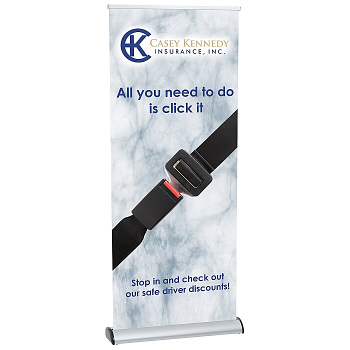 Custom Merlin Adjustable Retractable Banner Display