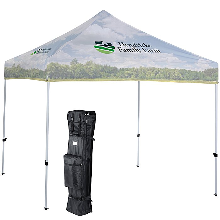 Custom Thrifty 10' Event Tent with Soft Carry Case - Full Colour