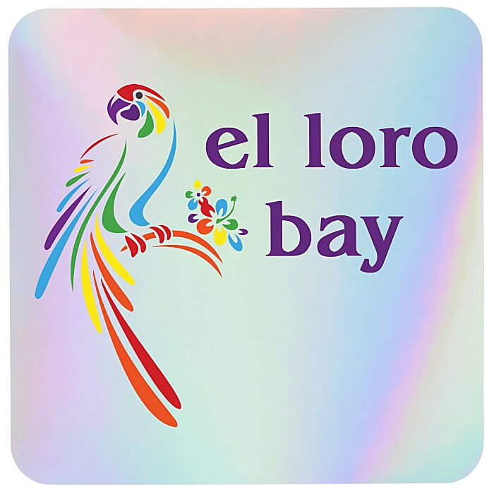 Custom Holographic Sticker - Square - 2