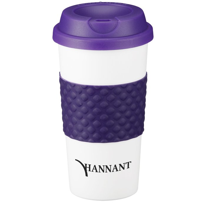 Custom Colour-Banded Classic Coffee Cup - 16 oz.