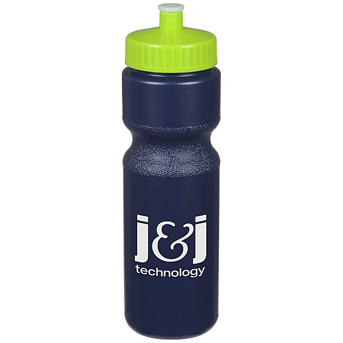 Custom Value Bottle with Push Pull Lid - 28 oz - Colours