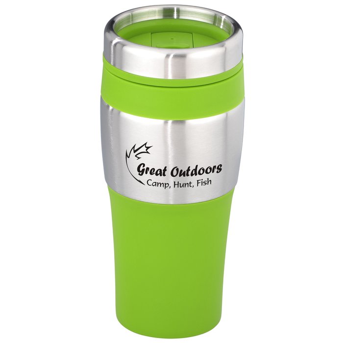 Custom Silver Streak Tumbler - 16 oz.