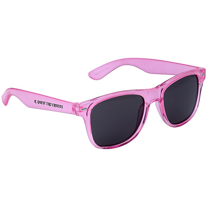 Custom Risky Business Sunglasses - Translucent