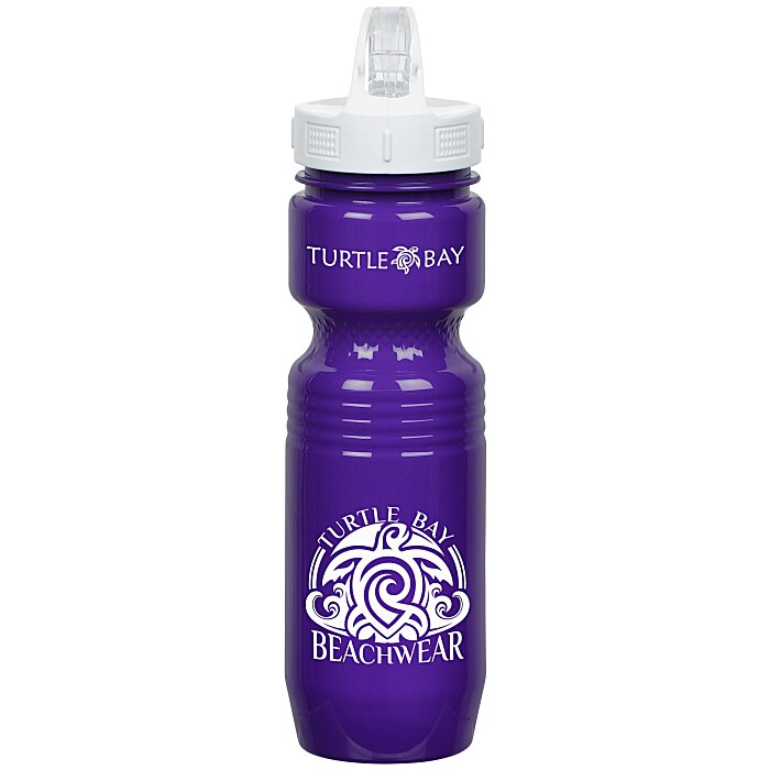 Custom Jogger Sport Bottle - 25 oz. - Opaque - Sport Sip Lid