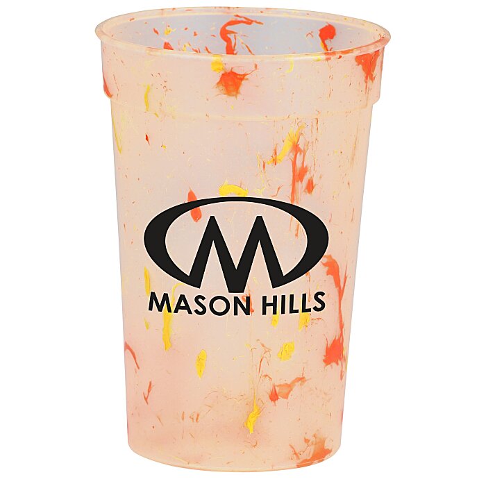 Custom Confetti Stadium Cup - 17 oz.