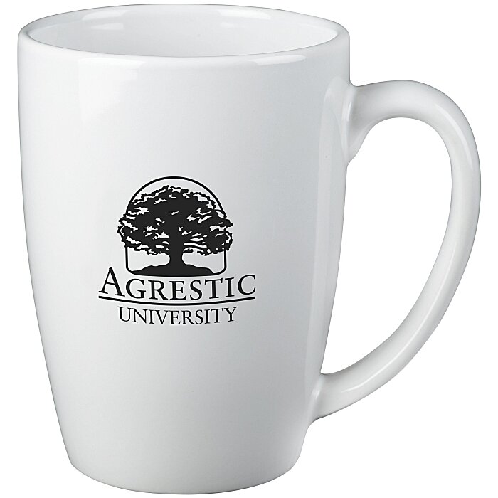 Custom Challenger Grande Coffee Mug - White - 14 oz