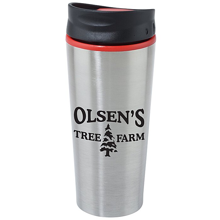 Custom Simple Stainless Tumbler - 15 oz