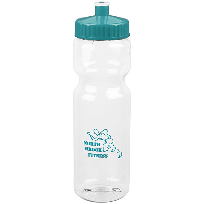 Custom Clear Impact Olympian Sport Bottle - 28 oz