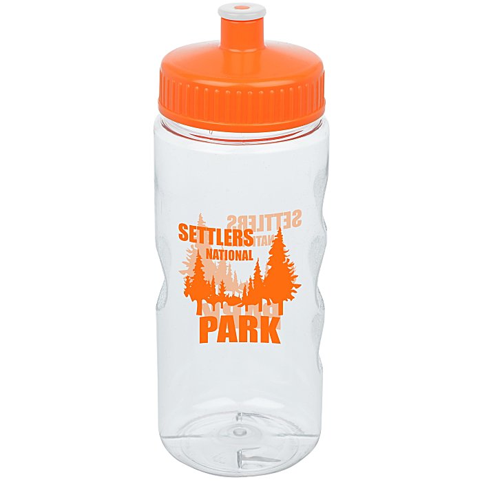 Custom Clear Impact Mini Mountain Sport Bottle - 22 oz