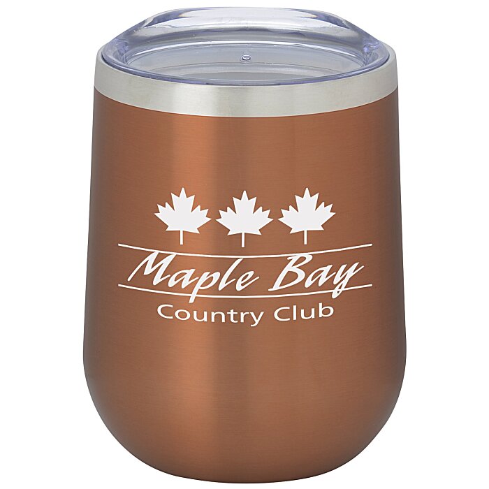 Custom Vacuum Wine Tumbler - 12 oz