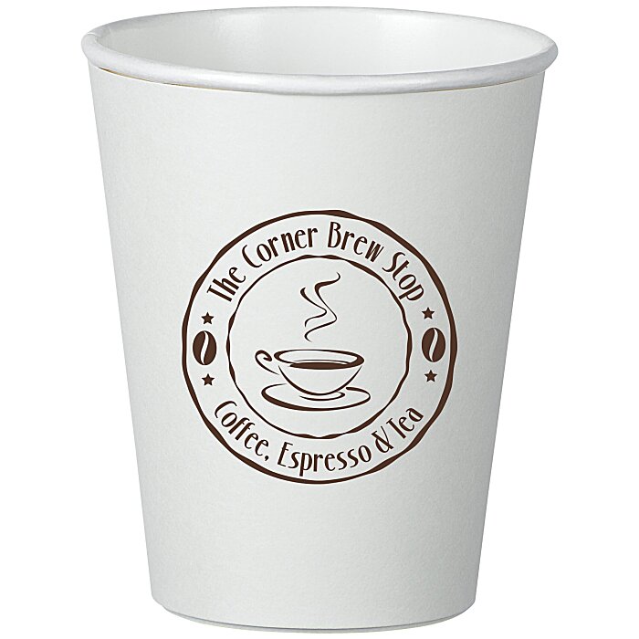 Custom Insulated Paper Travel Cup - 8 oz.