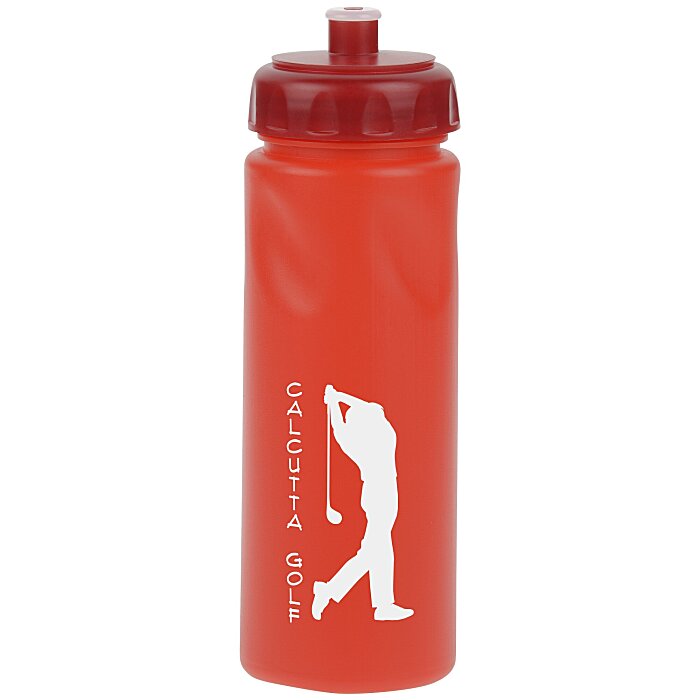 Custom Cycle Bottle with Push Pull Lid - 22 oz.