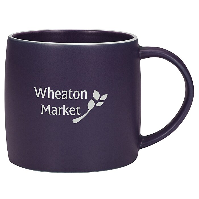 Custom Cimarron Coffee Mug - 17 oz - Deep Etch