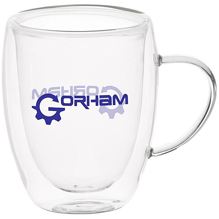 Custom Clearview Glass Mug - 11 oz.