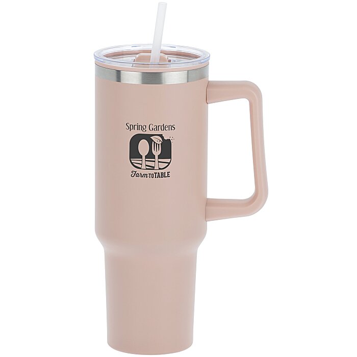 Custom Izzy Mug with Straw - 40 oz