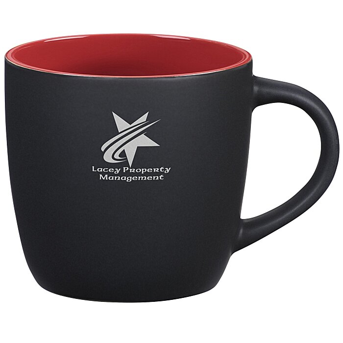 Custom Riviera Ceramic Mug - 10 oz - Laser