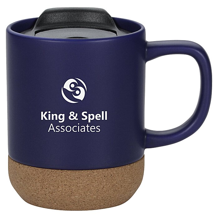 Custom Evora Coffee Mug with Cork Base - 11 ounces - 24 hr
