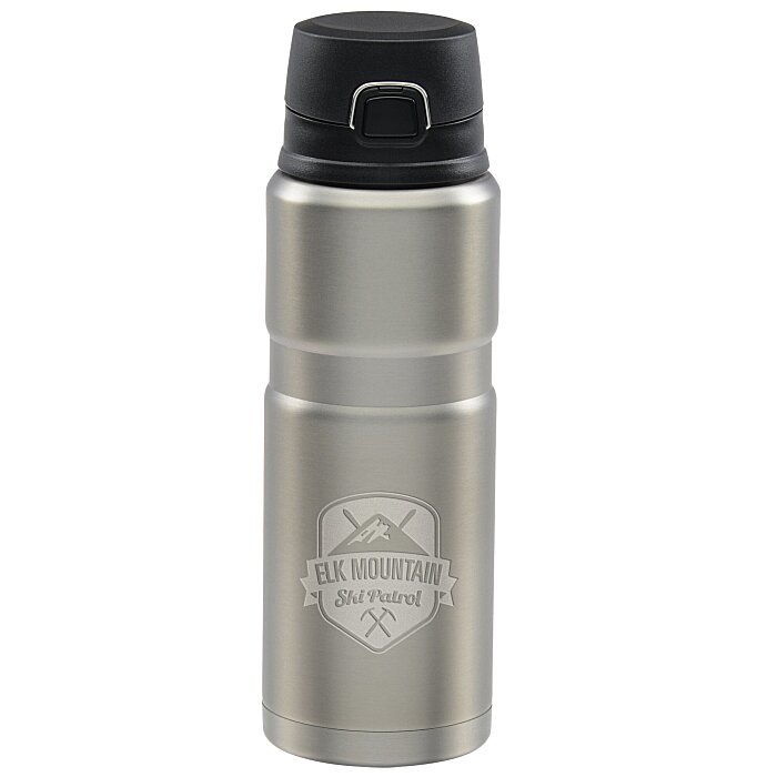 Custom Thermos King Vacuum Bottle - 24 oz. - Laser Engraved