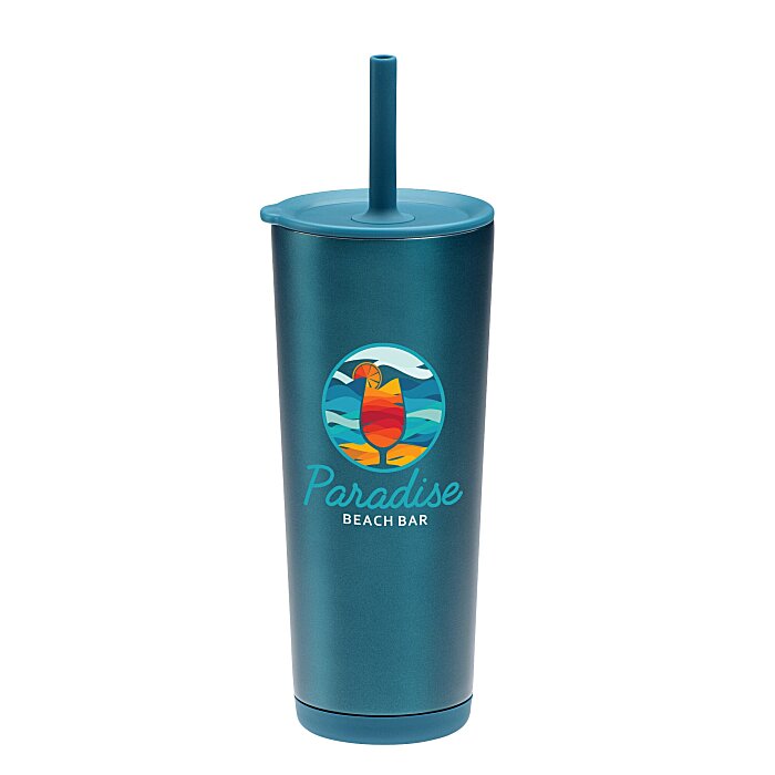Custom Astrid Vacuum Tumbler with Straw - 24 oz
