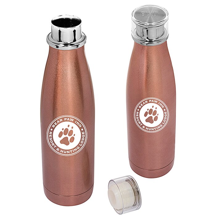 Custom BUILT® Perfect Seal Vacuum Insulated Bottle - 17 oz- Closeout