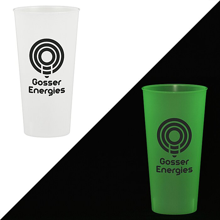 Custom Rave Nite Glow Tumbler - 26 oz.